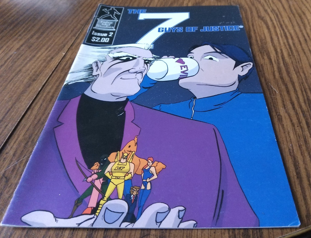 The 7 Guys Of Justice #2 March 2000 False Idol Studios